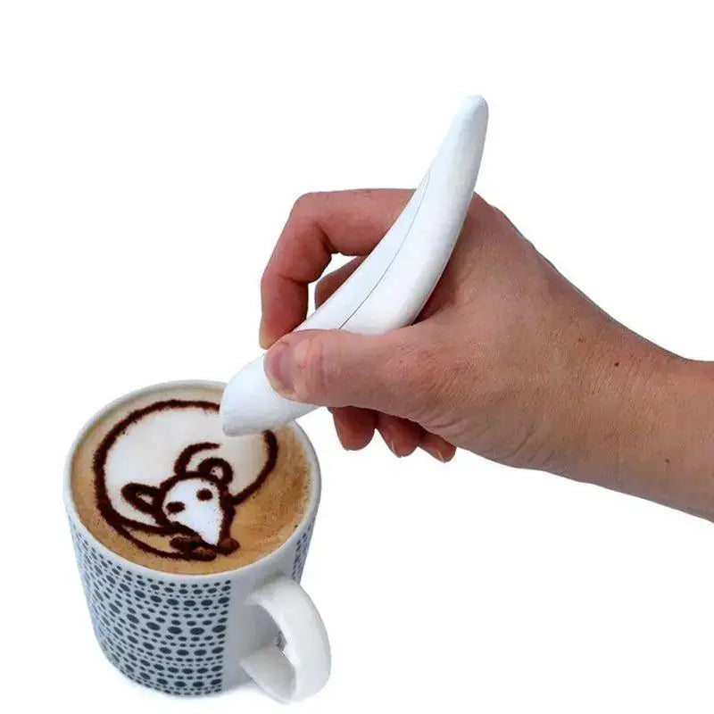 Colored Plastic Coffee Carving Pen