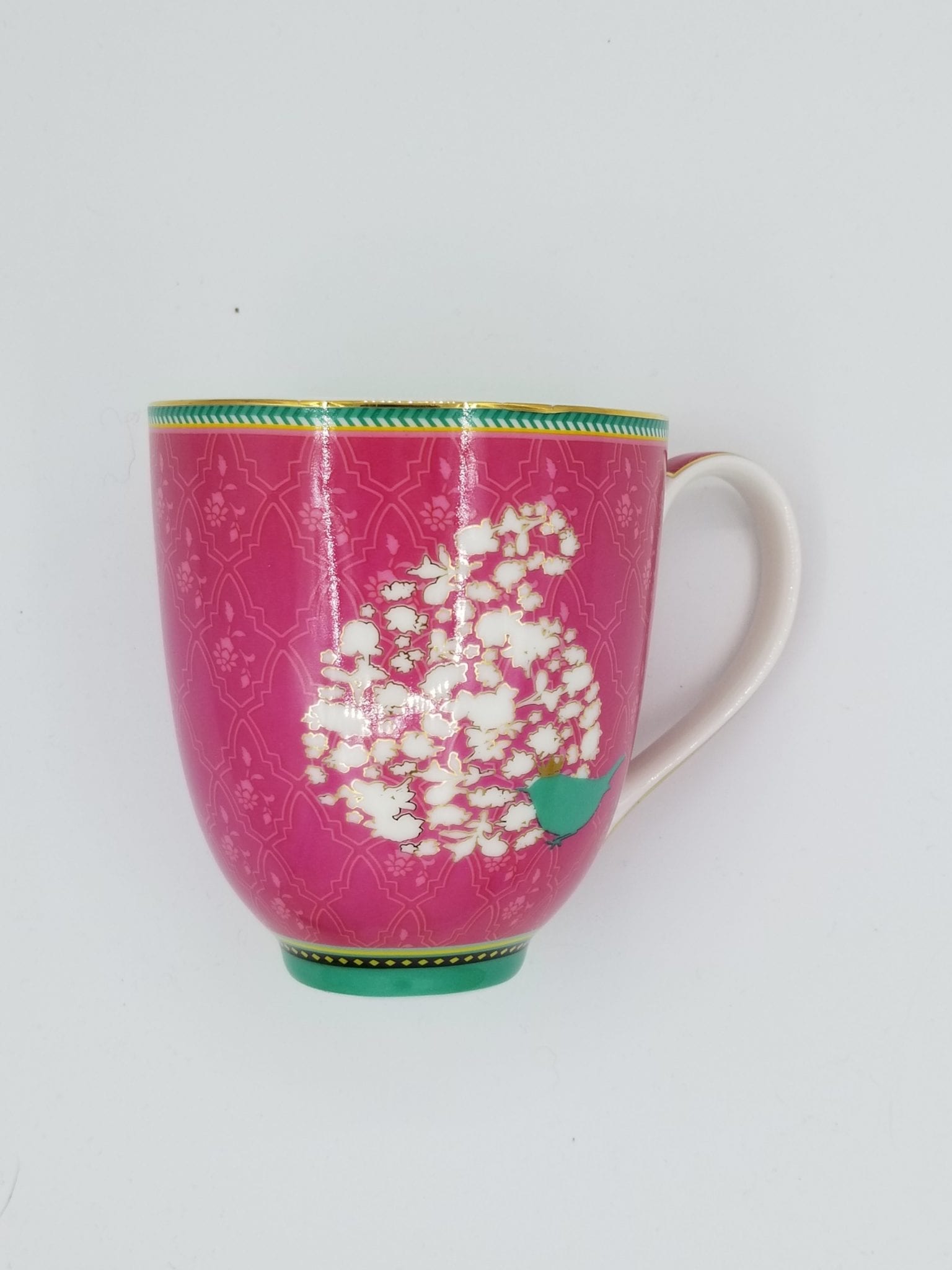 PINK COFFEE MUG, Unique Mug, Handmade, Coffee Cup, Tea Mugs 6 Pcs-4