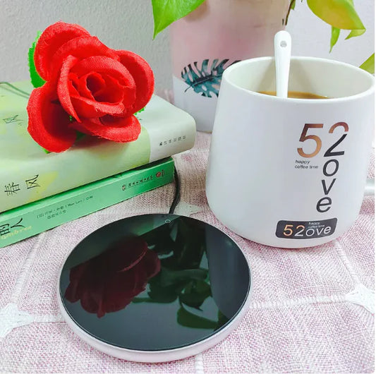 Coffee Warmer, Heated Coffee Insulation Coaster